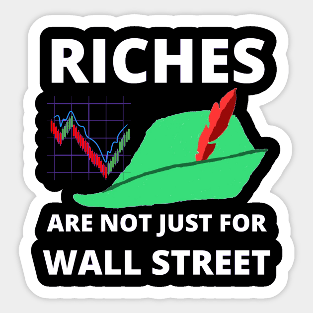 Riches Sticker by Jo3Designs